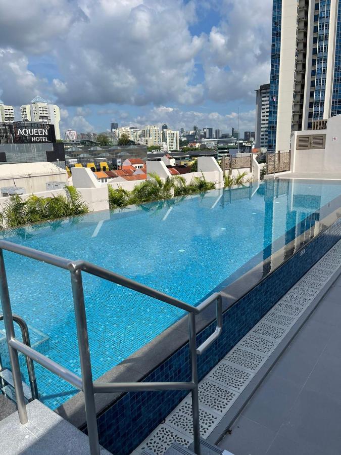 Aqueen Prestige Hotel Jalan Besar Szingapúr Kültér fotó